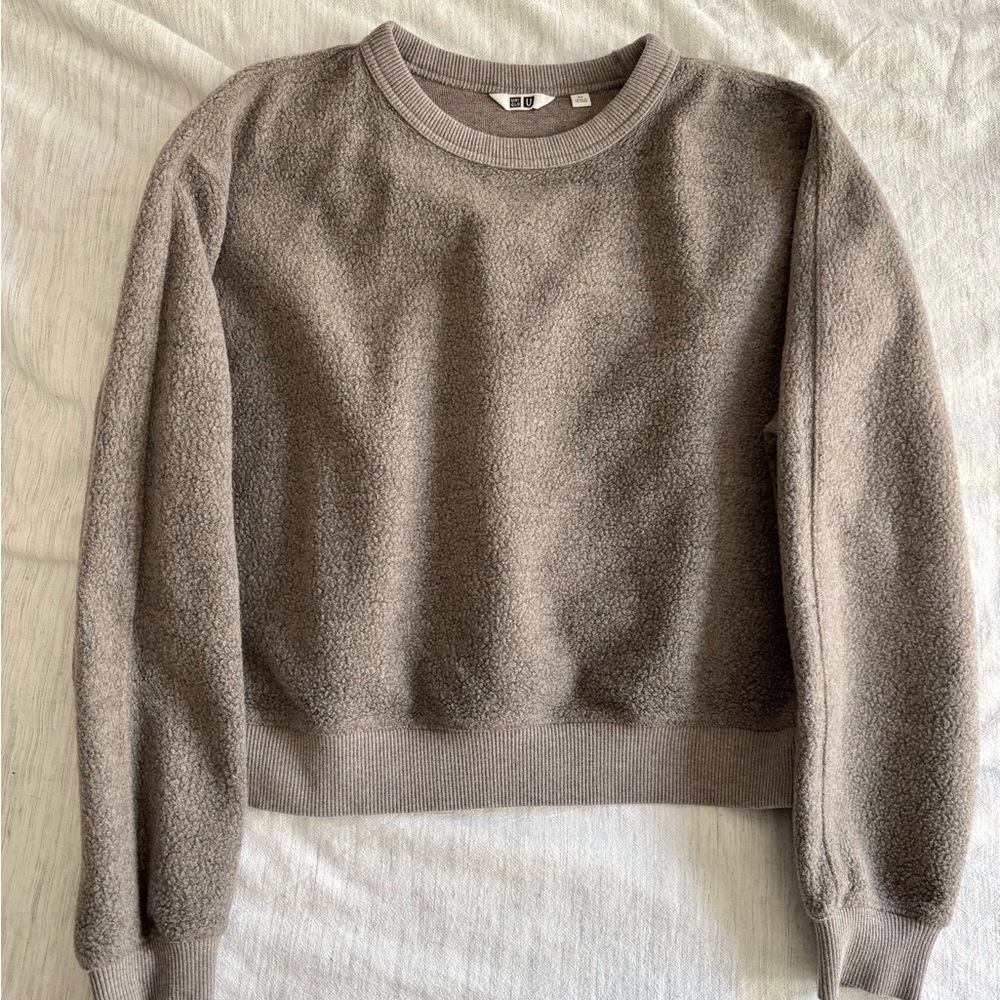 Uniqlo Cozy Beige Women Sweater